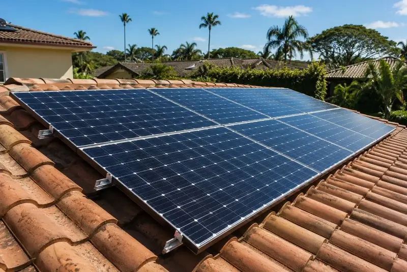 Installation de panneaux solaires au Lardin-Saint-Lazare